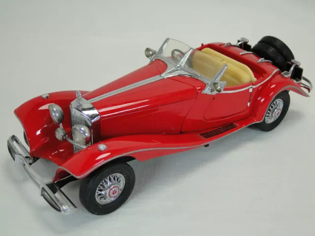 Franklin Mint Mercedes Benz 500 K Special Roadster 1:24 rot