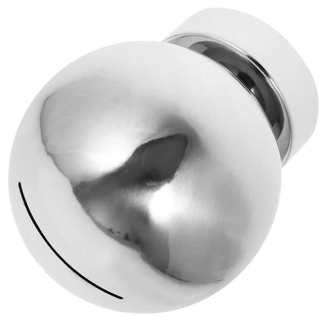Globe Shape Piggy Bank Only Save Money Storage Jar Sturdy Stainless Steel Coin
