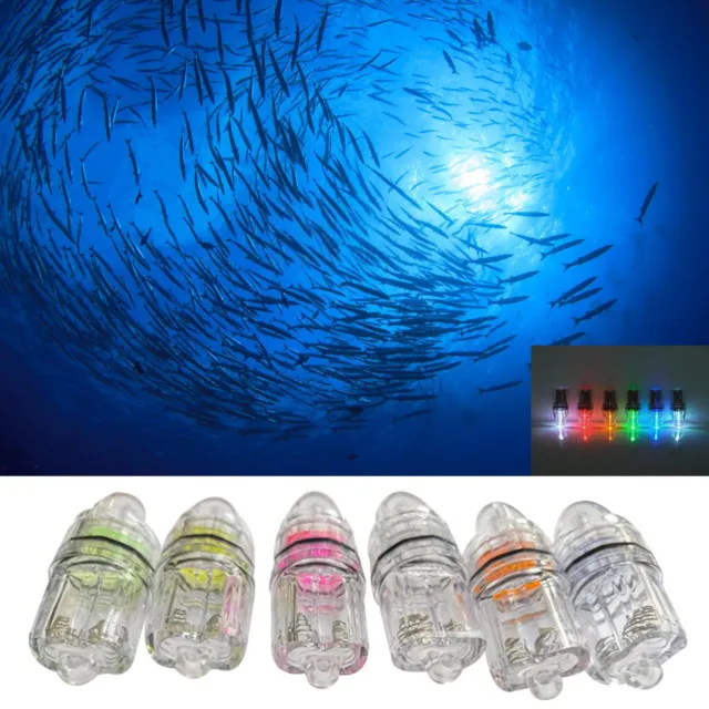 Waterproof Fishing Light Attractive Light Bait Lure Lamp Underwater Lure Light