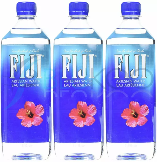 Fiji Natural Artesian Water - 1 Litre (Pack of 3)