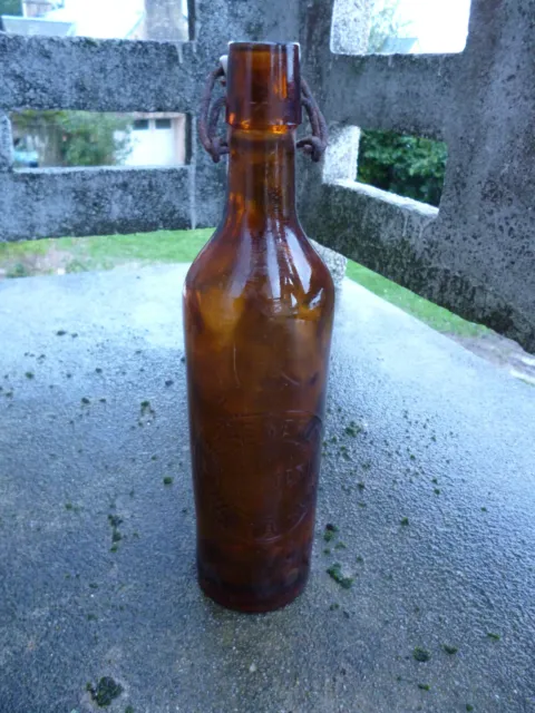 collection-ancienne vieille bouteille de biere BRASSERIES NANTAISES - NANTES