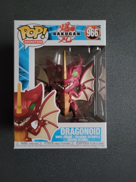 Funko Pop! Animation: Bakugan - Drago - Figura de Vinilo Coleccionable - Idea de Regalo - Mercancia Oficial - Juguetes para Niños y Adultos - Anime Fans - Muñeco para Coleccionistas y