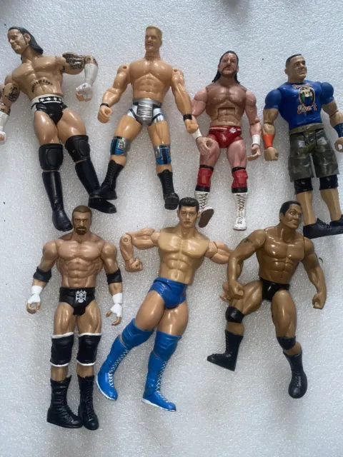 OLD WWE WWF WRESTLING Action Figures Bundle Job Lot