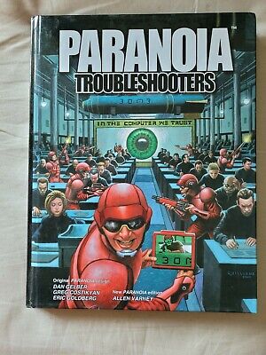 Troubleshooters paranoia roleplaying RPG book MGP mongoose