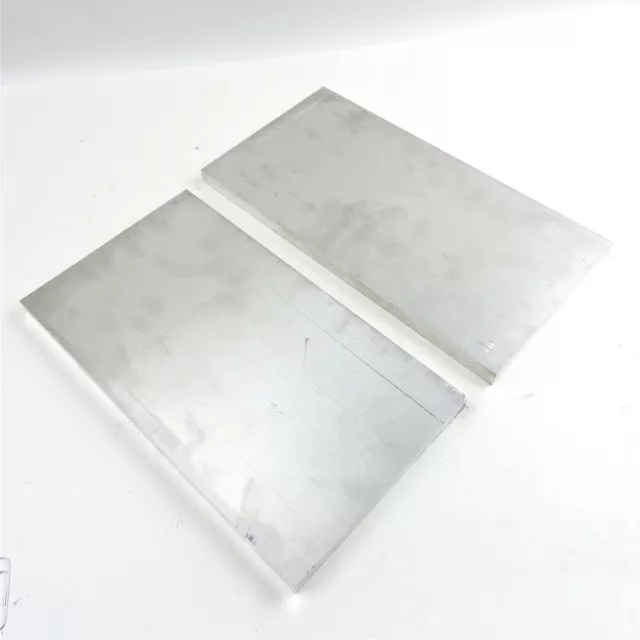 .625" thick  5/8  Aluminum 6061 PLATE  5.25" x 10.5" Long QTY 2  sku 136790A