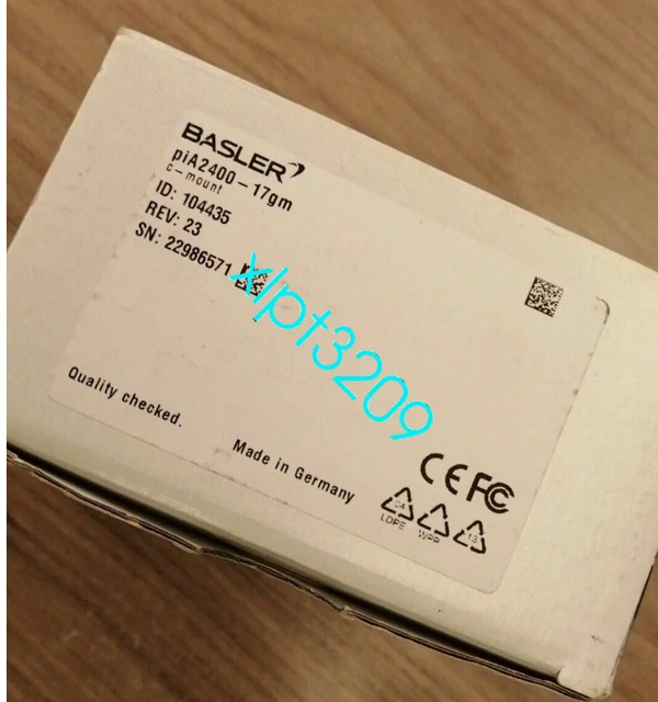 piA2400-17gm basler Industrial camera Brand New DHL/FEDEX