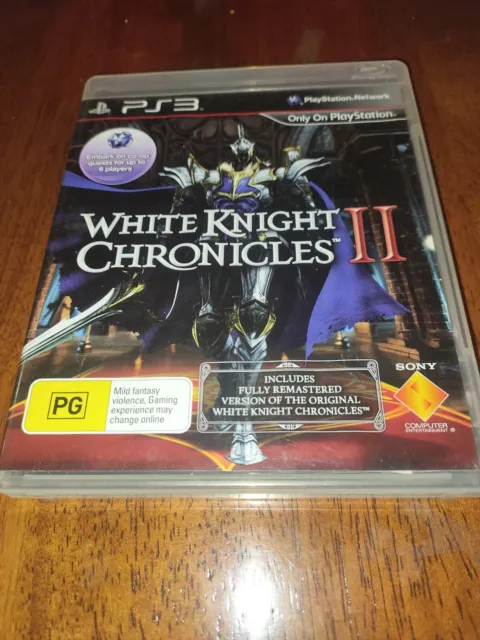 White Knight Chronicles II 2 - PS3 Playstation 3 AUS PAL - Complete with Manual
