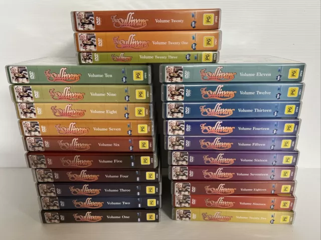 The Sullivans - Volume 1-23 - DVD - Complete Set - Region 0 - Rare - Like New
