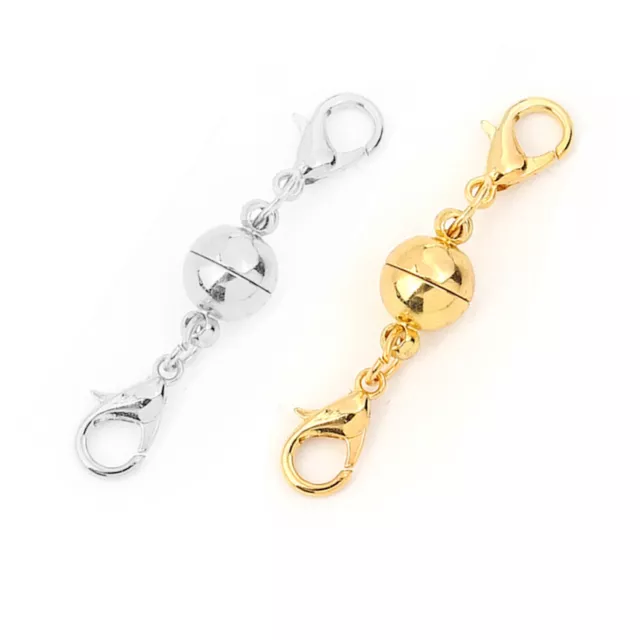 Gold Silver Strong Magnetic Converter Necklace Bracelet Easy