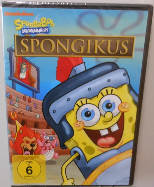 Spongebob Schwammkopf DVD Spongikus 8 kultige Folgen und Special Features #T532