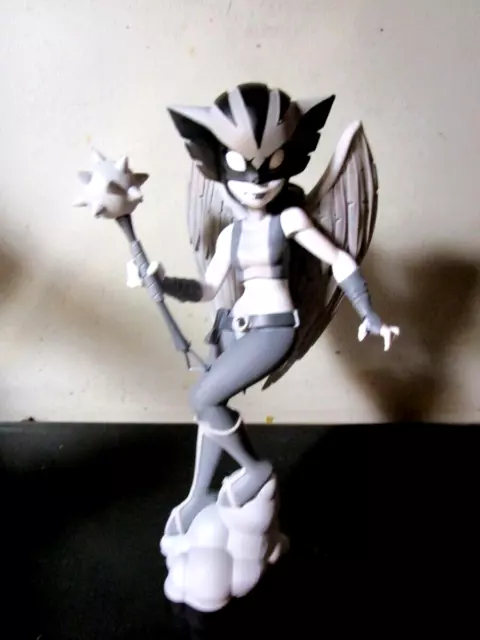 DC Collectibles DC Artists Alley: Hawkgirl (Black & White Variant) by Chrissie Z
