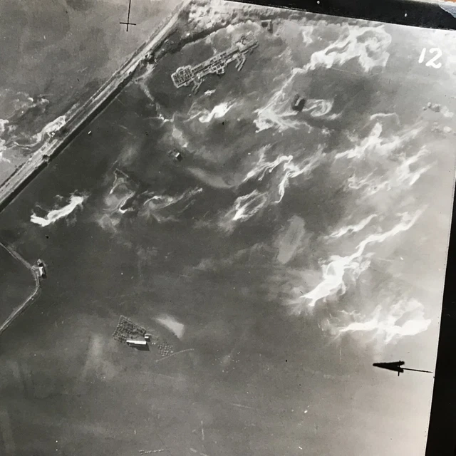Ww2 Target ORIGINAL WW2 RAF Bombing Photo: Target Indicating Flares On Walcheren ...
