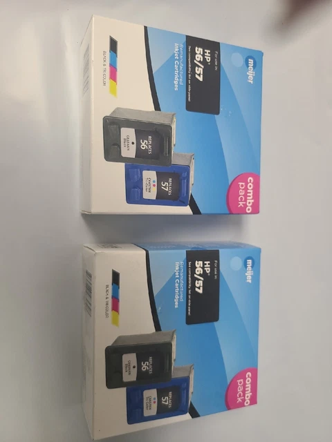 HP 56/57 Inkjet cartridge (lot of 2) Deskjet 450 5150 5160 5850  FREE SHIPPING
