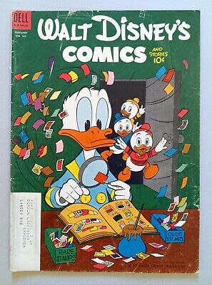 Walt Disney's Comics And Stories #161, Dell Comics, Golden Age, Gd-Vg, 1954