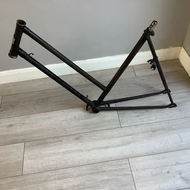 1950S LADIES TRIUMPH Large Bike Frame 23 “ No Forks To Restore Collect