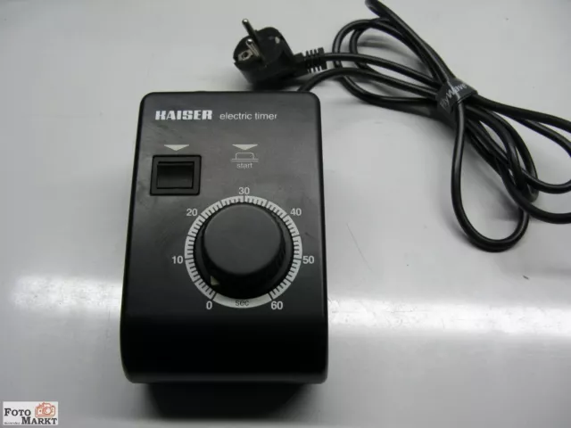 Kaiser Eléctrica Timer (4212) Contador de Tiempo de Exposición para
