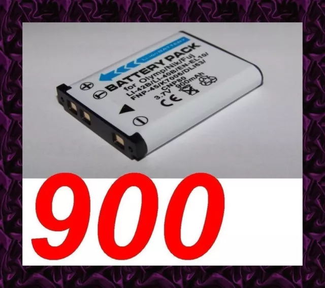 ★★★ "900mA" BATTERIE Lithium ion ★ Pour KODAK  KLIC-7006 / KLIC7006