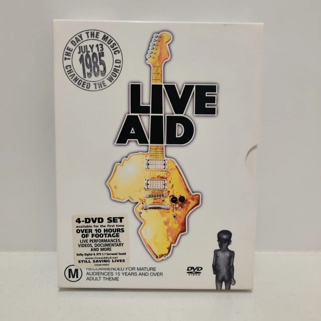 LIVE AID 1985 DVD 4枚組 Amazon.com: Live Aid (4 Disc Set) : Movies & TV