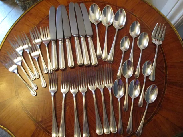 Birks Regency Plate  York  Cutlery 32 Pieces No Monograms