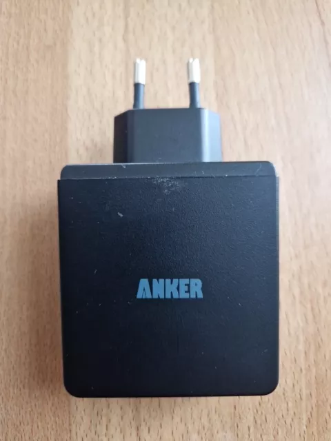 Anker 36 W 4-Port USB Ladegerät Power Adapter für IPHONE  IPAD Andoroid Schwarz