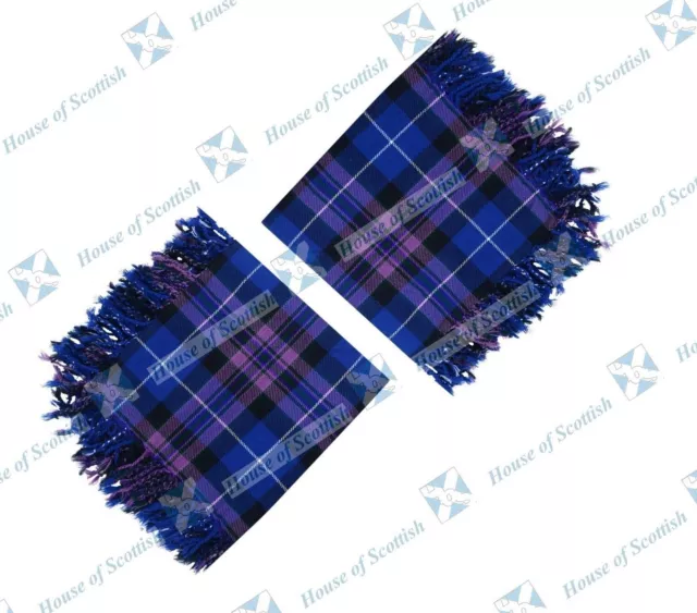 Scottish Kilt Fly Plaid Pride Of Scotland Acrylic Wool Tartan With Fringes