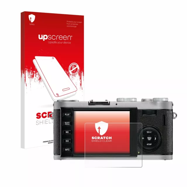 upscreen Protector Pantalla para Leica X1 Película Protectora Anti Rayado