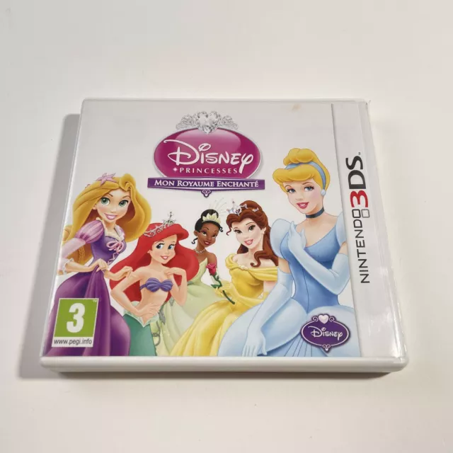 Nintendo 3DS Disney Princesses - Mon Royaume Enchanté FRA Très Bon état