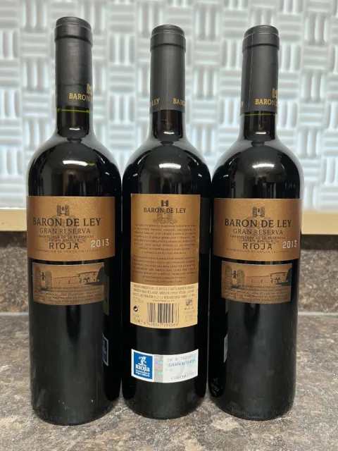 3x Baron De Ley Gran Reserva 2013