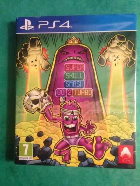Super Skull Smash Go! 2 Turbo – Jeu PS4 édition Limitée à 999 Exemplaires, Neuf