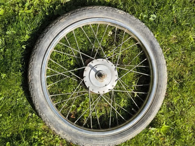Altes Moped Rad Felge Rigida Chrolux  22,5 X 2,75  Made in France