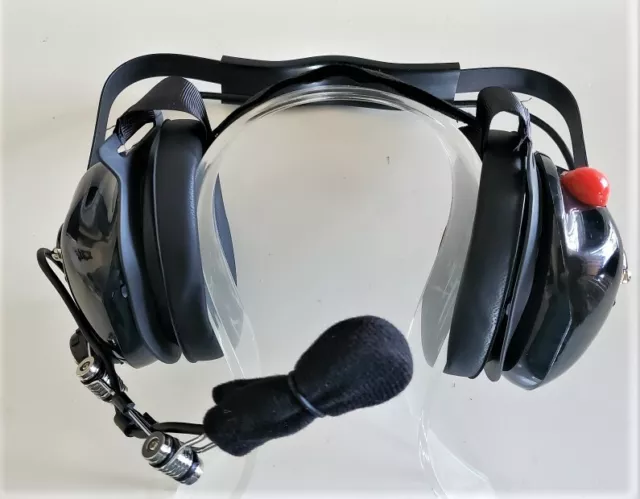 Racing Headset Pro 50Bk W/Motorola 2 Pin Cord
