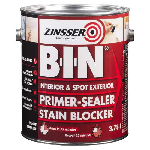 Rust-Oleum B.i.n Zinsser Coverstain Primer Sealer Undercoat Wall Paint Painting