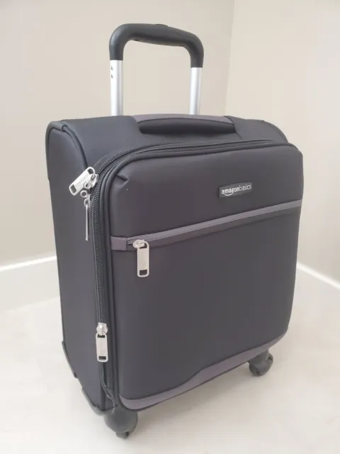 Amazon Basics Suitcase  18-Inch, Black