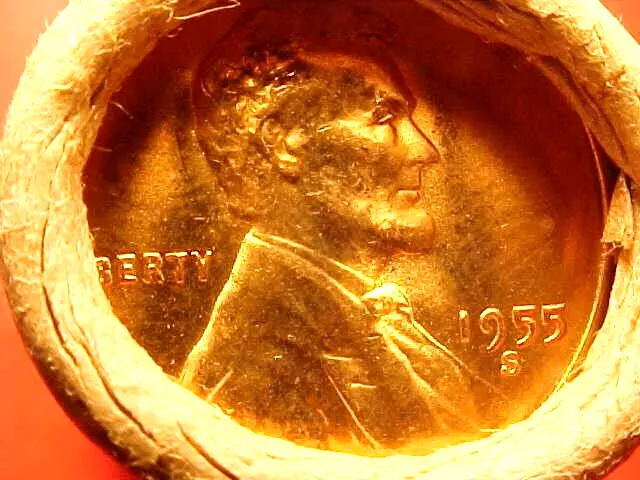 Old Roll Lincoln Wheat Cent Penny San Francisco Wrap!!