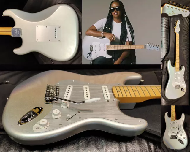 FENDER H.E.R Artist Signature Stratocaster | Chrome Glow-Sondermodell!!