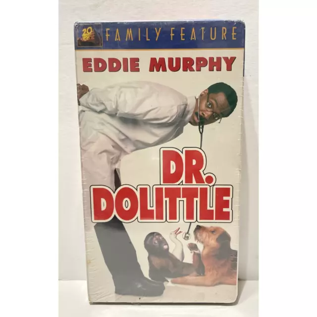 Dr. Dolittle (VHS 1998) New Sealed Movie Eddie Murphy