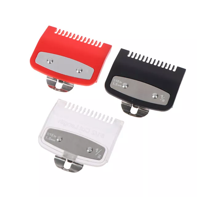 2PCS Hair Clipper Guide Comb Cutting Limit Combs Standard Guards Attach ParD WY3