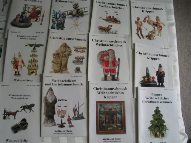 15- gebrauchte Christbaumschmuck - Hefte aus einer Sammlung !!!