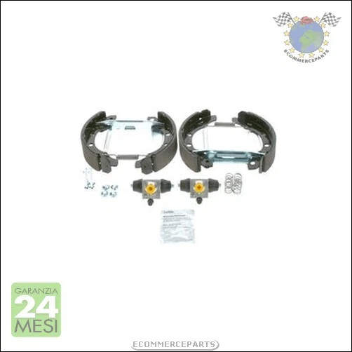Kit Ganasce Freno Bosch per AUDI A2 SEAT IBIZA III TOLEDO I II CORDOBA AROSA bte