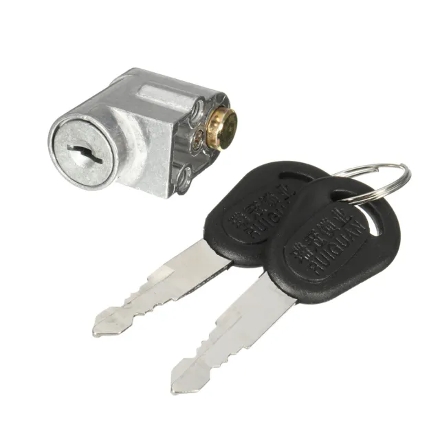 Universal For Motorcycle E-Bike Electric Scooter Safety Lock Metal with 2 Keys