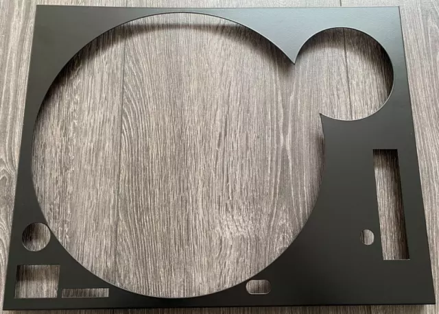Technics SL-1210 1200 MK3 M3D MK5 Matte Black Faceplate Cover  *50% OFF*