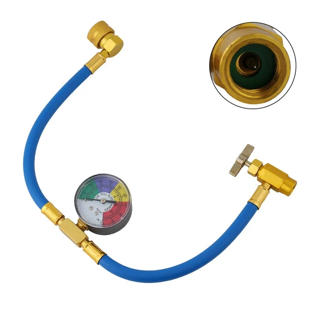 Kit De Recharge AC R134A - Gauge De La Calibre Du Collecteur Tuyau De