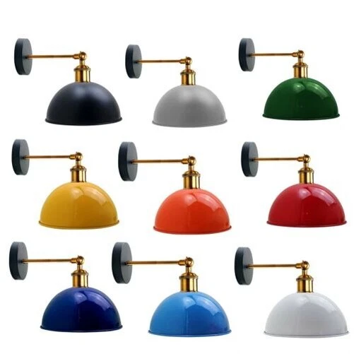 Moderno Vintage Retro Industriale Stile Lucido Applique Lampada da Parete