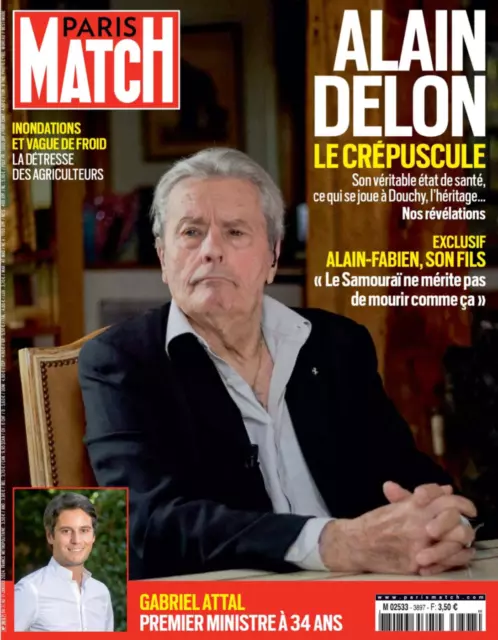 Paris Match n°3897 - ALAIN DELON À DOUCHY / MADS MIKKELSEN / KYLIE JENNER