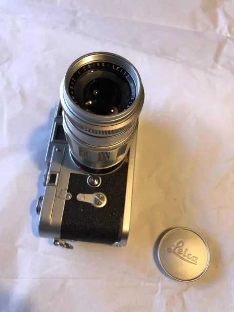 LEICA M3 (1957) 35mm chrome- double armement (double stroke), Made In Germany. 3