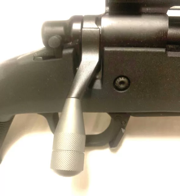 Remington 700 Bolt on 5/16-18 Rhino Tactical Bolt Knob, Made of Titanium,