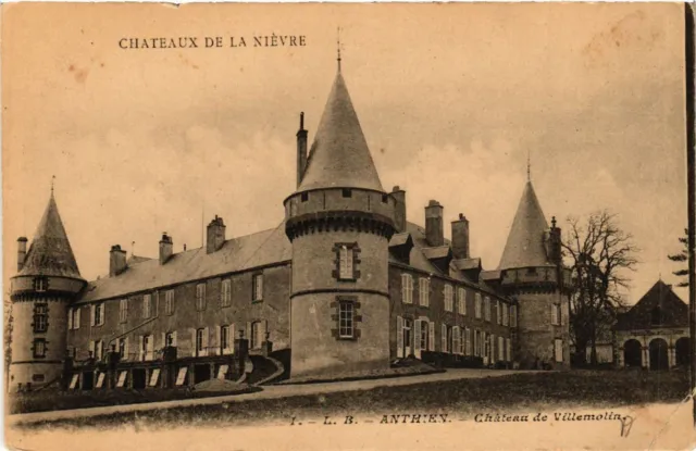 CPA AK Chateaux de la Nievre - Arthien - Chateau de Villemolin (456697)