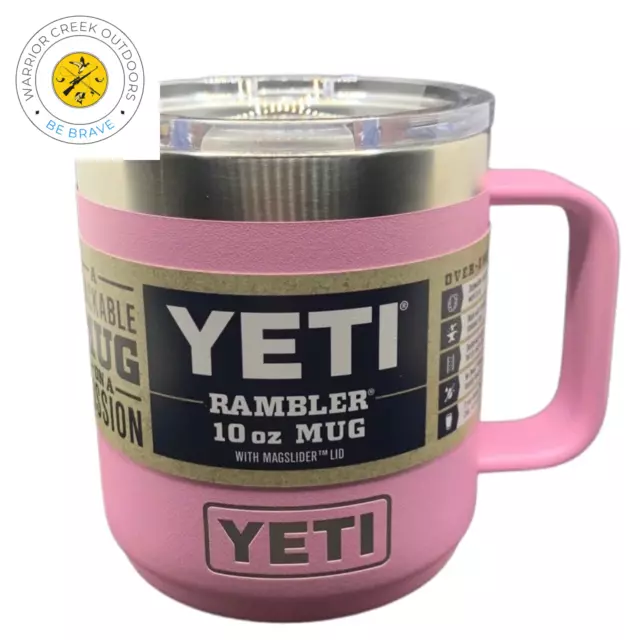 NEW Yeti 14oz coffee mug Harbor Pink limited edition rambler cup