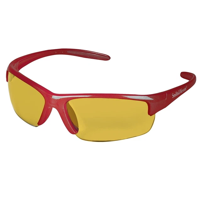 Smith and Wesson Safety Glasses (21299), Equalizer Safety Eyewear, Amber...