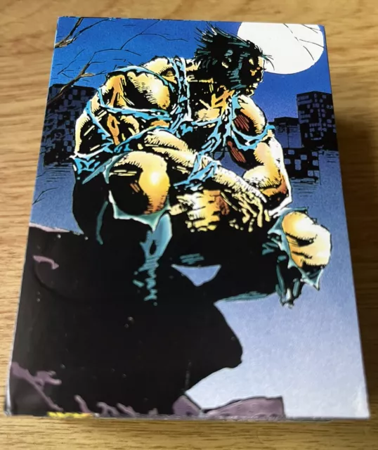 Wolverine From Then Til Now II komplett 90 Karten Basis Set von Comic Images 1992